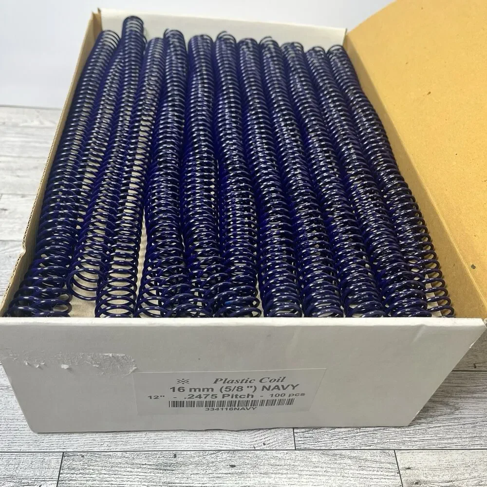 Plastic Coils 16 mm (5/8”) Diameter 4:1 Pitch 12